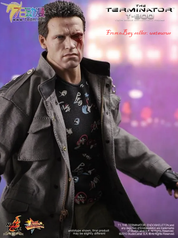 Perfect HotToys 1/6 Mms136 The Terminator T-800 In Stock New | eBay