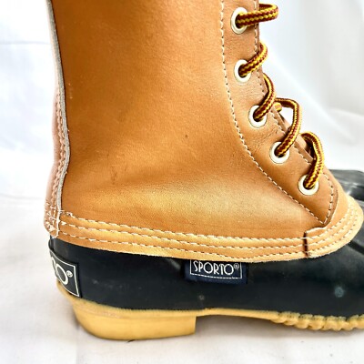 Sporto Duck Boots Womens Size 6 Vintage Made in Korea  display picture 3