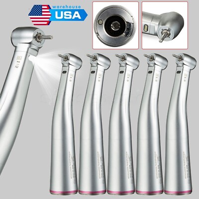 1-5 Dental 1:5 Optic LED Contra Angle Increasing Handpiece Fit NSK Electric Moto