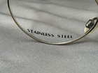 VINTAGE STYLISH WOMENS OVAL STEEL WIRE EYEGLASS FRAMES BY DAVID ASHER NOS — photo 6
