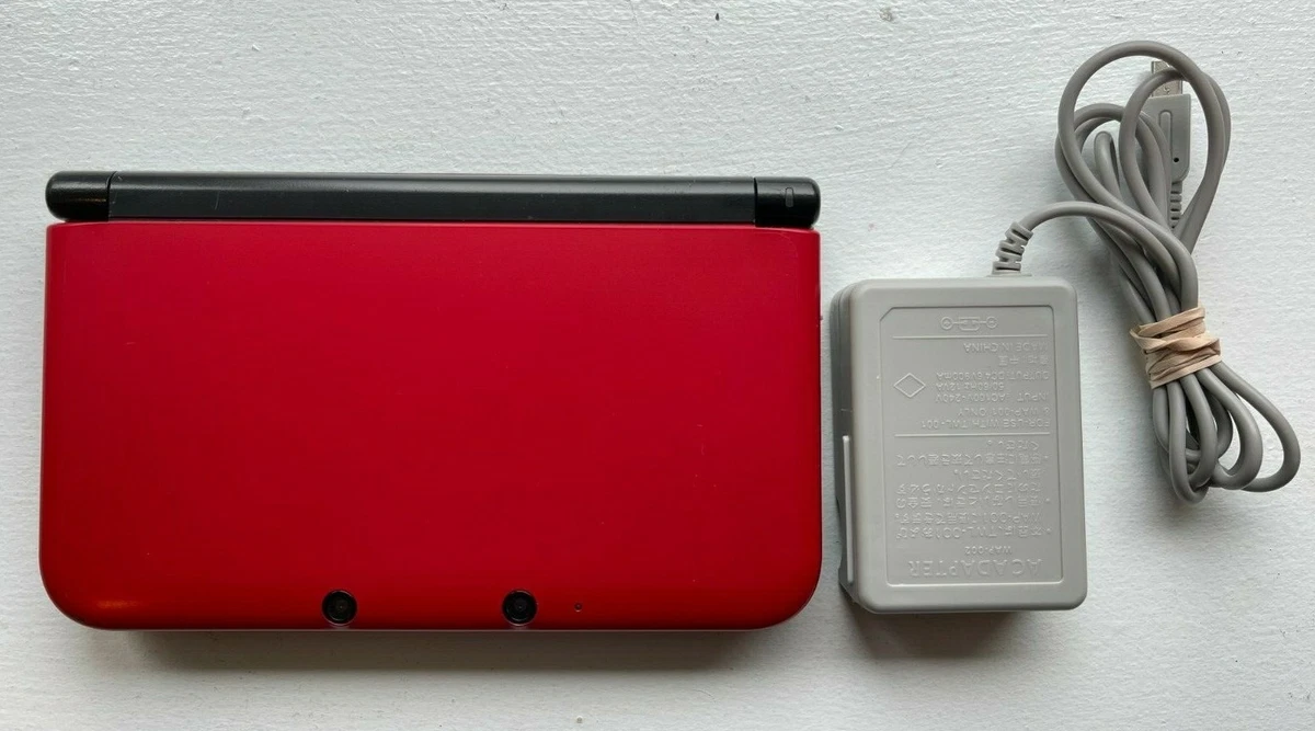 3ds xl 2024 red and black