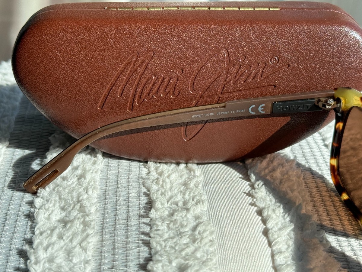 Maui Jim Howzit MJ 734 10L Tokyo Tortoise Frame + HCL Bronze