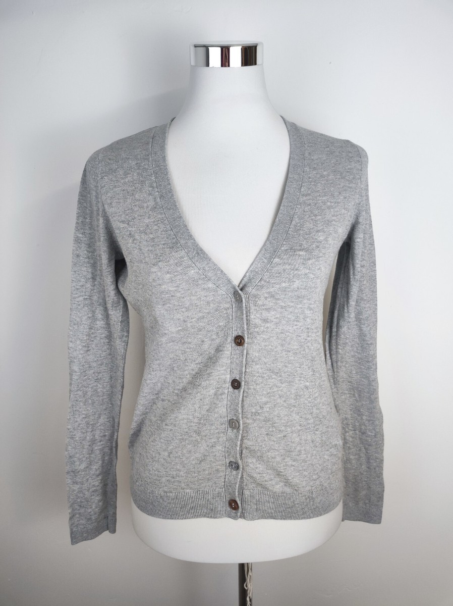 Ellenbogen Patches Esprit Strickjacke Grau Mit Kapuze Polo Club