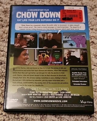 Chow Down DVD Documentary [Pre-Owned] Gage Johnston, Julia