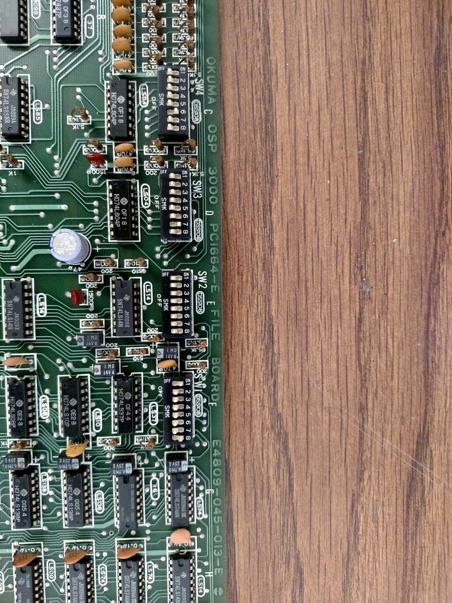 OKUMA OSP3000 FILE BOARD 6A-1 E4809-045-013-E | eBay
