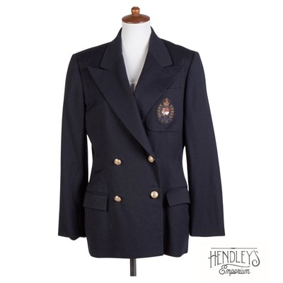 polo blue blazer