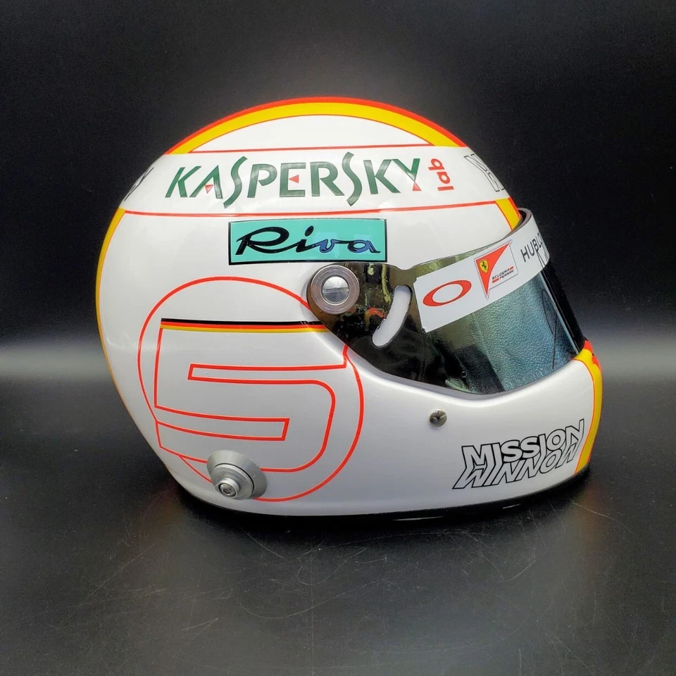 Sebastian Vettel Signed Helmet Visor 2019 Display Tribute 1:1 AS-00701 - Image 4 of 4