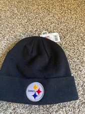 Pittsburgh Steeler Black Winter Hat