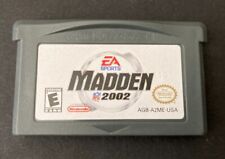 Madden NFL 2002 (Nintendo Game Boy Advance, 2001) GBA SP Cartridge Only Tested