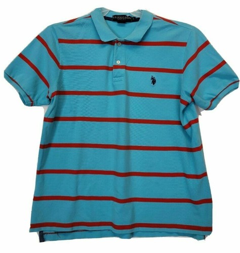 US Polo ASSN Striped Polo Shirt Rugby 