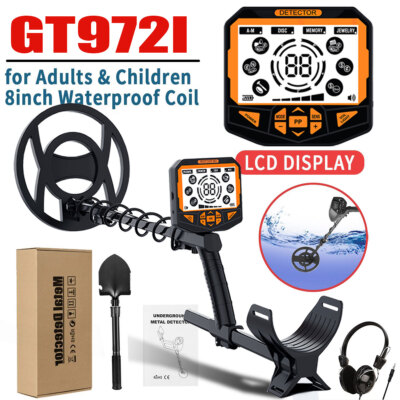 Metal Detector for Adults Professional Waterproof Higher Accuracy Gold Detector