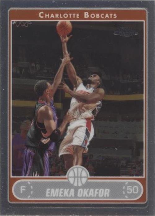 2006-07 Topps Chrome - Emeka Okafor #37 - 1 of 2