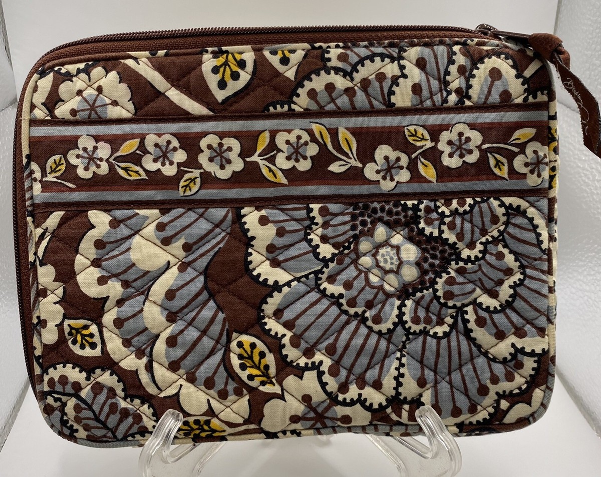 Vera Bradley Slate Blooms 9x7 Tablet/iPad Pouch/Cover, Zipper