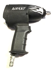 AIRCAT 1408F 1/2” Drive Heavy Duty RARE Flame Body Pneumatic Impact Wrench MINT
