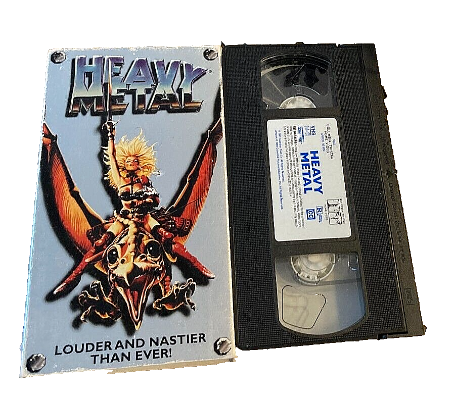 Heavy Metal (1981), VHS Animated Movie, Columbia Home Video (1996