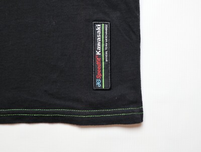 JG SPEEDFIT KAWASAKI TEAM VINTAGE RACING GRAPHIC POLO SHIRT JERSEY