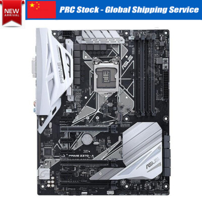LGA 1151 ASUS PRIME Z370-A Motherboard 4*DDR4 Dual HDMI USB PS/2  SATA3