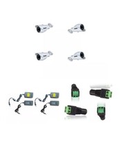 Ganz Z8-N4NFN4AN 4 Camera 1080P Outdoor CCTV AHD Bullet W/ PS - NEW - WARRANTY