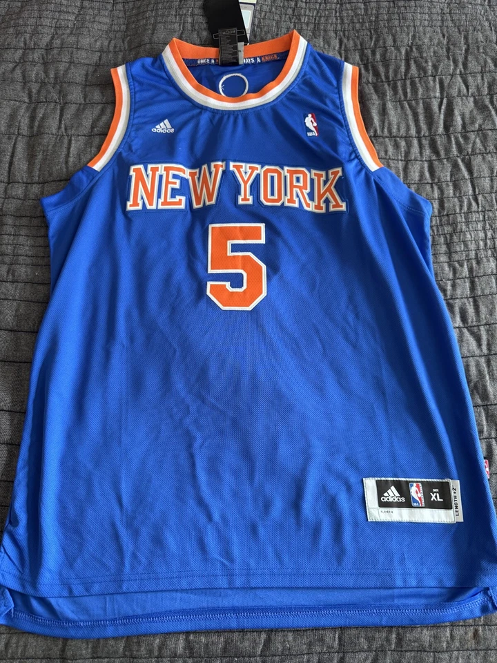 Tim Hardaway JR Signed NBA New York Knicks Adidas Jersey JSA COA Autograph XL - Image 2 of 4