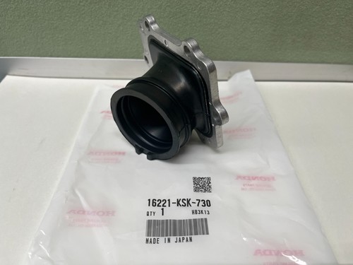 HONDA CR250 CR 250 ENGINE CARBURETOR INTAKE REED CAGE BOOT 2003 07 16221-KSK-730 - Picture 3 of 4