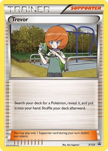 Trevor PR XY33 P XY Promos Pokemon Card NM
