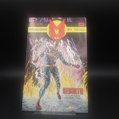 Miracleman #1 Eclipse Comics 1985 Alan Moore Garry Leach Rebirth VF/NM Key Issue