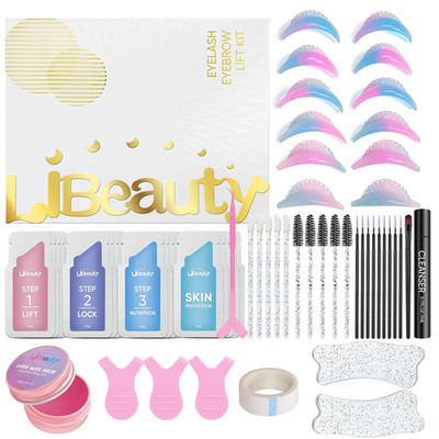 Libeauty Wimpernlifting Set, Korean Style Lash Lifting Set Für Natürlichen Schwu