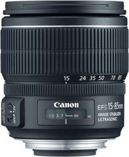  NEAR MINT Canon EF-S 15-85mm f/3.5-5.6 IS USM from JAPAN N669 