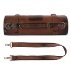 Handmade 10 Pockets Leather Knife roll, Tool Holder, Storage Bag