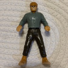 Jack In The Box - Universal Monsters - 1999 Howling Wolfman Kid's Meal Toy