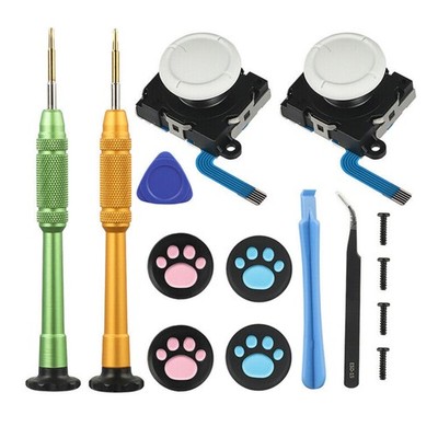Thumbstick Joystick+Screwdriver+Triangle Plectrum Kit For Nintendo Switch Lite