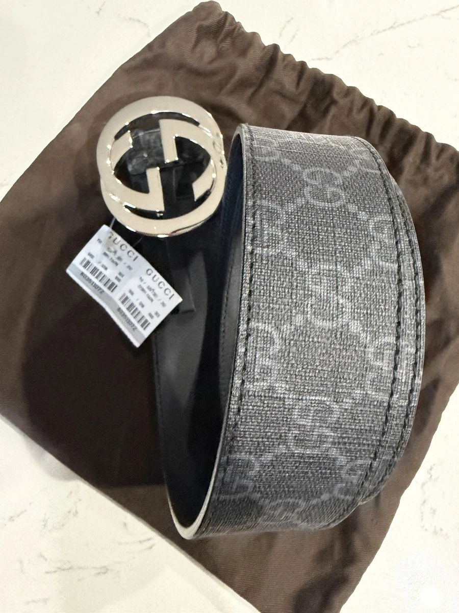 Gucci Gray Belts for Men for sale - eBay