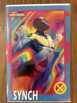 2022 X-Men #7 Synch Variant Trading Card Cover Art Edition / Marvel Comics