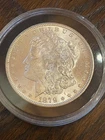 1879 S Morgan Silver Dollar, Bright White - Choice to Gem Uncirculated.