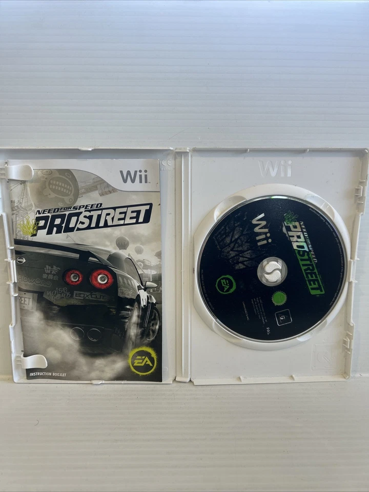 Need For Speed Pro Street - Nintendo Wii - Complete With Manual PAL Racing - Image 3 of 3