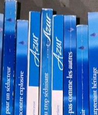 Lot 20 Livres Harlequin Collection AZUR Bleues 