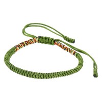 Seilarmband, Rund, Verstellbar, FüR Frauen, DunkelgrüN, 1 StüCk