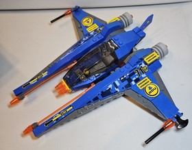 LEGO Space: Earth Defense HQ (7066) 100% Complete.  No Box Or Manuals.  See Pics