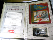 Schuco Jubiläums edition 1996 Mercedes Race Car No. 6 w Sealed Book Original Box