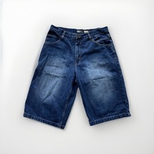 Vintage Southpole Shorts Mens 36 Blue Denim Jean Baggy Skater Hip Hop Y2K A4