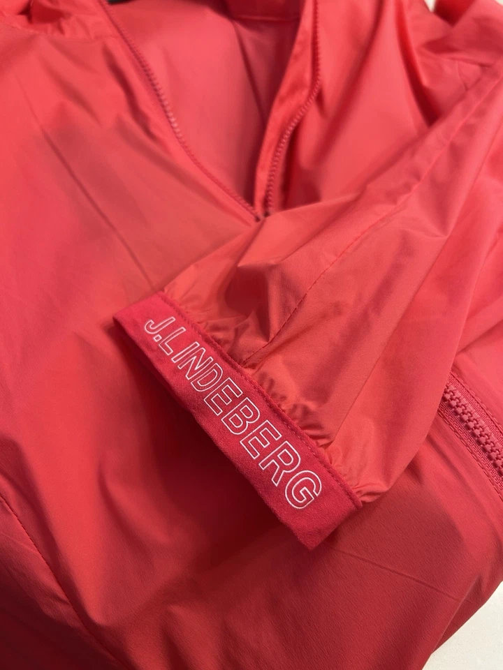 J. Lindeberg Tenley Ladies Golf JACKET Medium Large Azalea NWT - Image 4 of 4