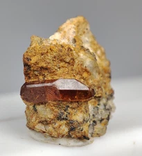 Rare Monazite Crystal/Cluster Having Good Luster & Termination-Zagi Mountain.