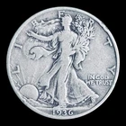 1936-D Liberty Walking Silver Half Dollar