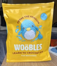 The Woobles Pierre The Penguin Learn Crochet Kit For Beginners New but opened