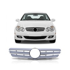 K&uuml;hlergrill Silber passend f&uuml;r Mercedes-Benz CLK W209 2002-2009