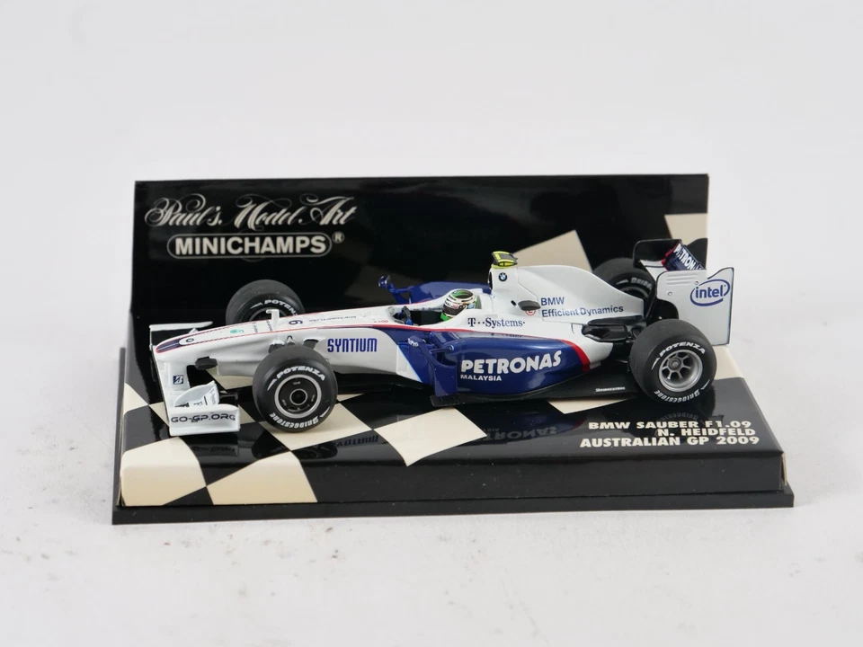 Minichamps 1/43 BMW Sauber F1.09 Heidfeld Australien GP 2009 - Bild 2 von 4