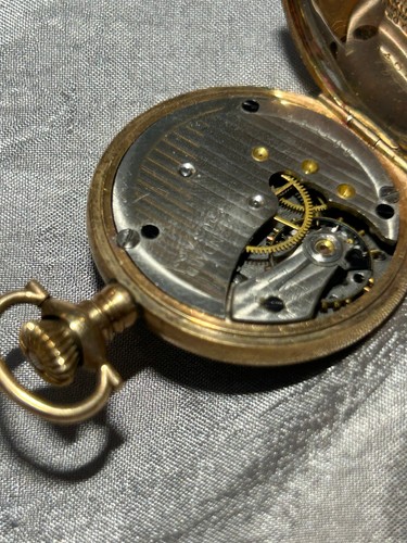 1) VINTAGE UHRENTEILE -TAVANNES UND ANDERE TASCHENUHR FÜR TEILE - Bild 6 von 8