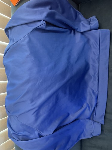 NIKE Dri Fit Hoodie Jumper Blue XL - Picture 2 of 3