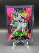 2025 Panini Select - Concourse Julio Jones #49 Pink Shock Prizm