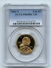 2001-S Sacagawea Dollar Proof — photo from another recent sale